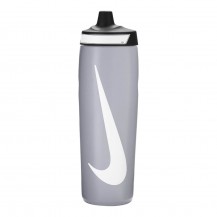 Пляшка Nike REFUEL BOTTLE 24 OZ сірий, чорний, білий Уні 709 мл Nike