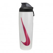 Пляшка Nike REFUEL BOTTLE LOCKING LID 24 OZ білий, чорний, коричневий Уні 709 мл Nike