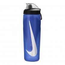 Пляшка Nike REFUEL BOTTLE LOCKING LID 24 OZ синій, чорний, сріблястий Уні 709 мл Nike
