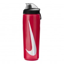 Пляшка Nike REFUEL BOTTLE LOCKING LID 24 OZ червоний, чорний, сріблястий Уні 709 мл Nike
