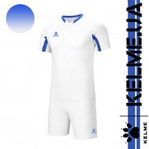 Комплект футбольної форми біло-синій   к/р LEON 7351ZB1129.9104 Kelme LEON