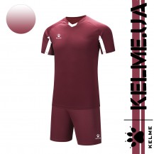 Комплект футбольної форми бордово-білий  к/р LEON 7351ZB1129.9691 Kelme LEON