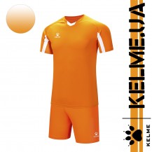 Комплект футбольної форми оранжево-білий  к/р LEON 7351ZB1129.9809 Kelme LEON