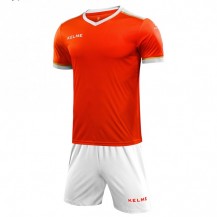 Комплект футбольної форми  оранжево-білий к/р SEGOVIA  8351ZB1158.9910 Kelme SEGOVIA