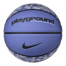 М'яч баскетбольний Nike EVERYDAY PLAYGROUND 8P GRAPHIC DEFLATED POLAR/BLACK/BLACK/WHITE size 6 Nike