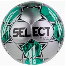 М'яч футзальний Select FUTSAL GINGA сріюлястий, чорний, зелений Уні 4 Select