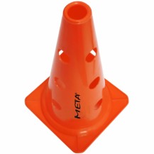 Конус для тренувань з отворами Meta Cone Marker with holes 2.0 помаранчевий Уні 30 см арт1801214202 Meta КОНУСИ І ЖЕРДИНИ