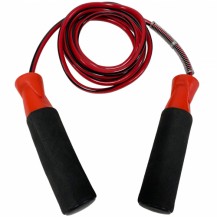 Скакалка для фінтесу Meta Speed Jump Rope чорний, червоний Уні 280 см Meta ГУМКИ/СКАКАЛКИ