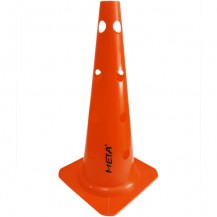 Конус для тренувань з отворами Meta Cone Marker with holes помаранчевий Уні 45 см Meta КОНУСИ І ЖЕРДИНИ