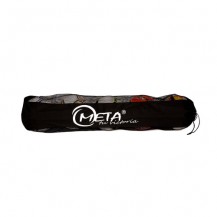 Сумка - тубус для м'ячів Meta Tubular Ball Sack - Bag 140L чорний Уні 110х36х36 см Meta BAG FOR BALLS