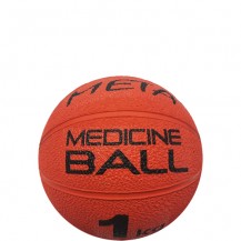 Медбол Meta Colour Medicine Ball 1 kg помаранчевий Уні 19,5 см Meta