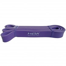 Гумка-петля силова Meta Elastic power band light фіолетовий Уні 2,9х208 см Meta ГУМКИ/СКАКАЛКИ