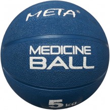 Медбол Meta Colour Medicine Ball 5 kg синій Уні 27 см Meta