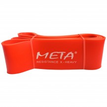 Гумка-петля силова Meta Elastic power band x-heavy помаранчевий Уні 8,3х208 см Meta ГУМКИ/СКАКАЛКИ