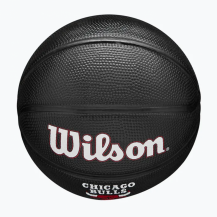 М'яч баскетбольний Wilson NBA TEAM TRIBUTE MINI BLACK CHI BULLS size 3 Wilson