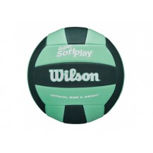 М'яч волейбольний Wilson SUPER SOFT PLAY green/forest green Wilson - фото 1