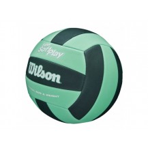 М'яч волейбольний Wilson SUPER SOFT PLAY green/forest green Wilson - фото 2