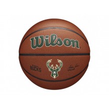 М'яч баскетбольний Wilson NBA TEAM ALLIANCE BSKT MIL BUCKS 295 size 7 Wilson - фото 1