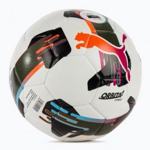М'яч футбольний Puma Orbita 4 HYB (FIFA Basic) білий, чорний, болотний Уні 5 Puma - фото 2