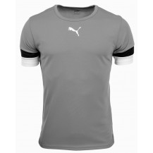 Футболка Puma teamRISE Jersey Jr сірий Діт 140 см Puma ФУТБОЛКИ - фото 1