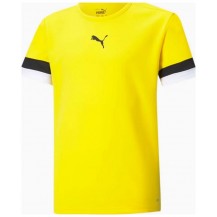 Футболка Puma teamRISE Jersey Jr жовтий Діт 116 см Puma ФУТБОЛКИ
