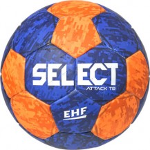 М'яч гандбольний SELECT HB Attack TB v22 синій, помаранчевий Уні 1 Select
