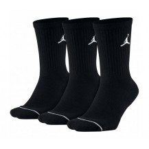 Шкарпетки NIKE U J ED CUSH POLY CREW 3PR 144 чорний Уні L Nike