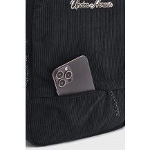 Рюкзак UA Loudon Corduroy SM BP 10L чорний Жін 25x35,5x10 см Under Armour РЮКЗАК ЖІНОЧИЙ - фото 4