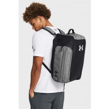 Сумка UA Contain Duo SM BP Duffle 40L сірий Уні 55x40x28 см Under Armour СУМКА-РЮКЗАК