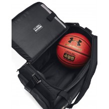 Сумка UA Contain Duo SM BP Duffle 40L чорний Уні 55x40x28 см Under Armour СУМКА-РЮКЗАК - фото 5