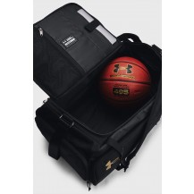 Сумка UA Contain Duo MD BP Duffle 28L чорний Уни 26,5x25x48 см Under Armour СУМКА-РЮКЗАК - фото 4