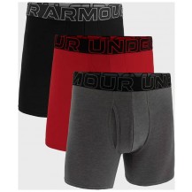 Труси Underwear Boxers UA PERFORMANCE COTTON - SOLID 6 3PK сірий Чол LG Under Armour