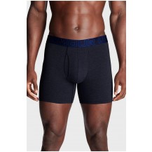 Труси UA Underwear Boxers UA PERFORMANCE COTTON - SOLID 6 3PK синій, сірий, темно-синій Чол LG Under Armour - фото 2