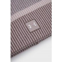 Шапка Launch Reflective Beanie коричневий Уні OSFM Under Armour - фото 3