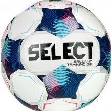 М'яч футбольний SELECT BRILLANT TRAINING DB v25 білий, синій Уні 4 Select