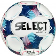 М'яч футбольний SELECT BRILLANT TRAINING DB v25 білий, синій Уні 4 Select - фото 2