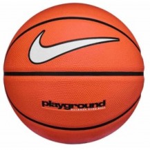 М'яч баскетбольний Nike EVERYDAY PLAYGROUND 8P DEFLATED AMBER/BLACK/WHITE size 7 Nike
