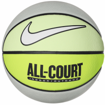 М'яч баскетбольний Nike EVERYDAY ALL COURT 8P DEFLATED VAPOR GREEN/LIGHT PUMICE/VOLT/BLACK/BK size 7 Nike