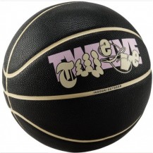 М'яч баскетбольний Nike ALL COURT 8P J MORANT DEFLATED BLACK/COCONUT MILK/PINK FOAM/MILK size 7 Nike