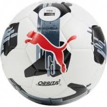 М'яч футбольний Puma Orbita 3 TB (FIFA Quality) білий, чорний, червоний Уні 5 Puma