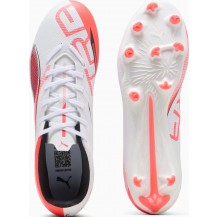 Бутси Puma ULTRA 5 PLAY FG/AG білий, помаранчевий Уні 40 Puma - фото 6