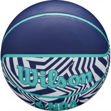 М'яч баскетбольний Wilson NBA DRV PLUS DAZZLE CAMO BSKT INDIGO size 6 Wilson
