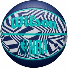 М'яч баскетбольний Wilson NBA DRV PLUS DAZZLE CAMO BSKT INDIGO size 7 Wilson
