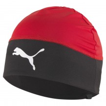 Шапка Puma teamLIGA Beanie Jr червоний, чорний Діт OSFA Puma