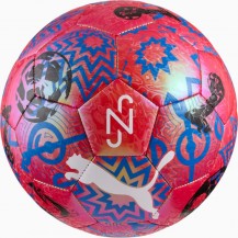 М'яч футбольний Puma NEYMAR JR Graphic ball червоний, синій Уні 4 Puma