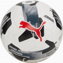 М'яч футбольний Puma Orbita 1 TB FIFA Quality Pro білий, чорний, червоний Уні 5 Puma