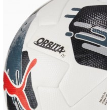 М'яч футбольний Puma Orbita 1 TB FIFA Quality Pro білий, чорний, червоний Уні 5 Puma - фото 2