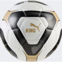 М'яч футбольний Puma KING ball білий, чорний, бежевий Уні 5 Puma