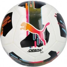 М'яч футбольний Puma Orbita 7 MS білий, чорний, рожевий Уні 4 Puma