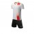 Комплект футбольньої форми біло-червоний  к/р ALICANTE 3881020.9107 Kelme